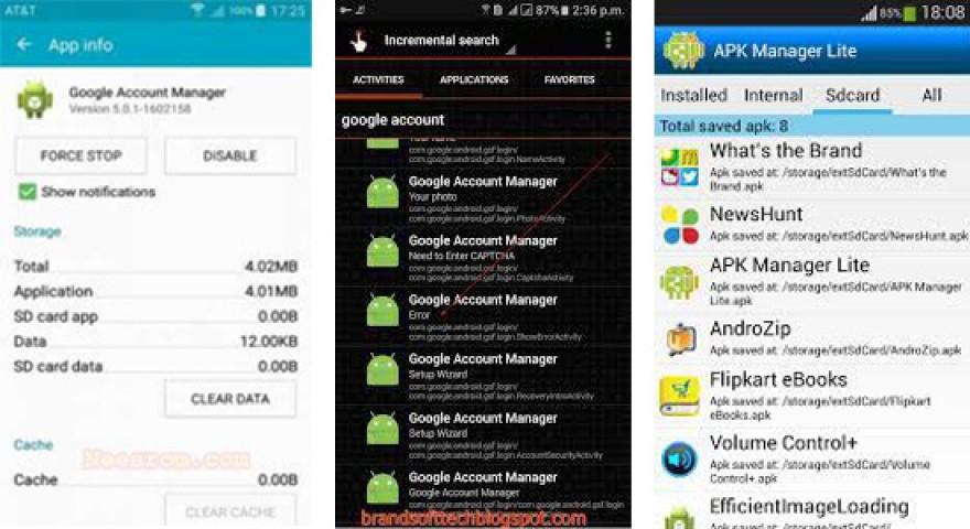 google account manager apk