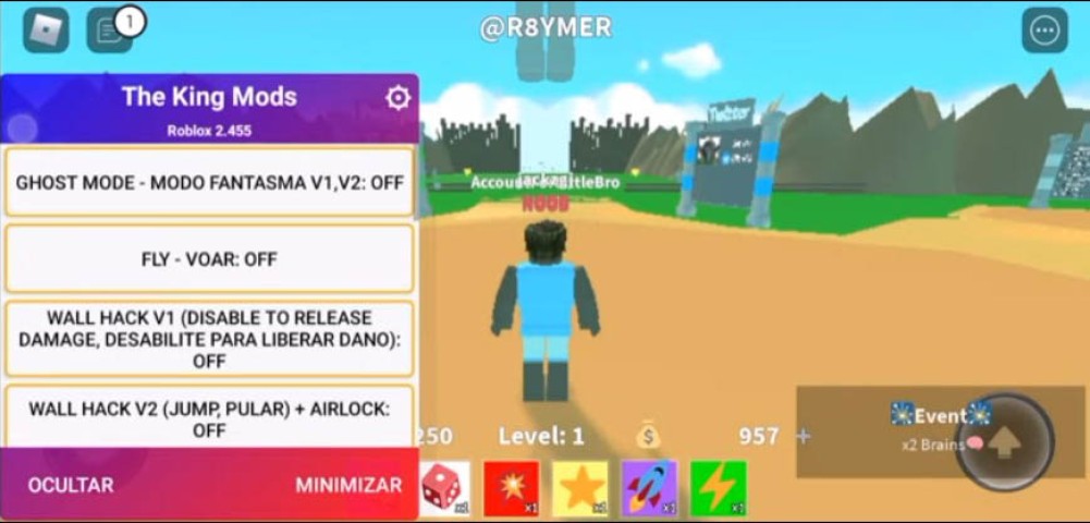 Roblox Mod Apk v2.600.713 gameplay -New Features