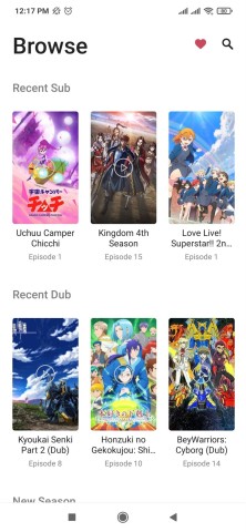 Anime X Stream v0.5.0 apk Android